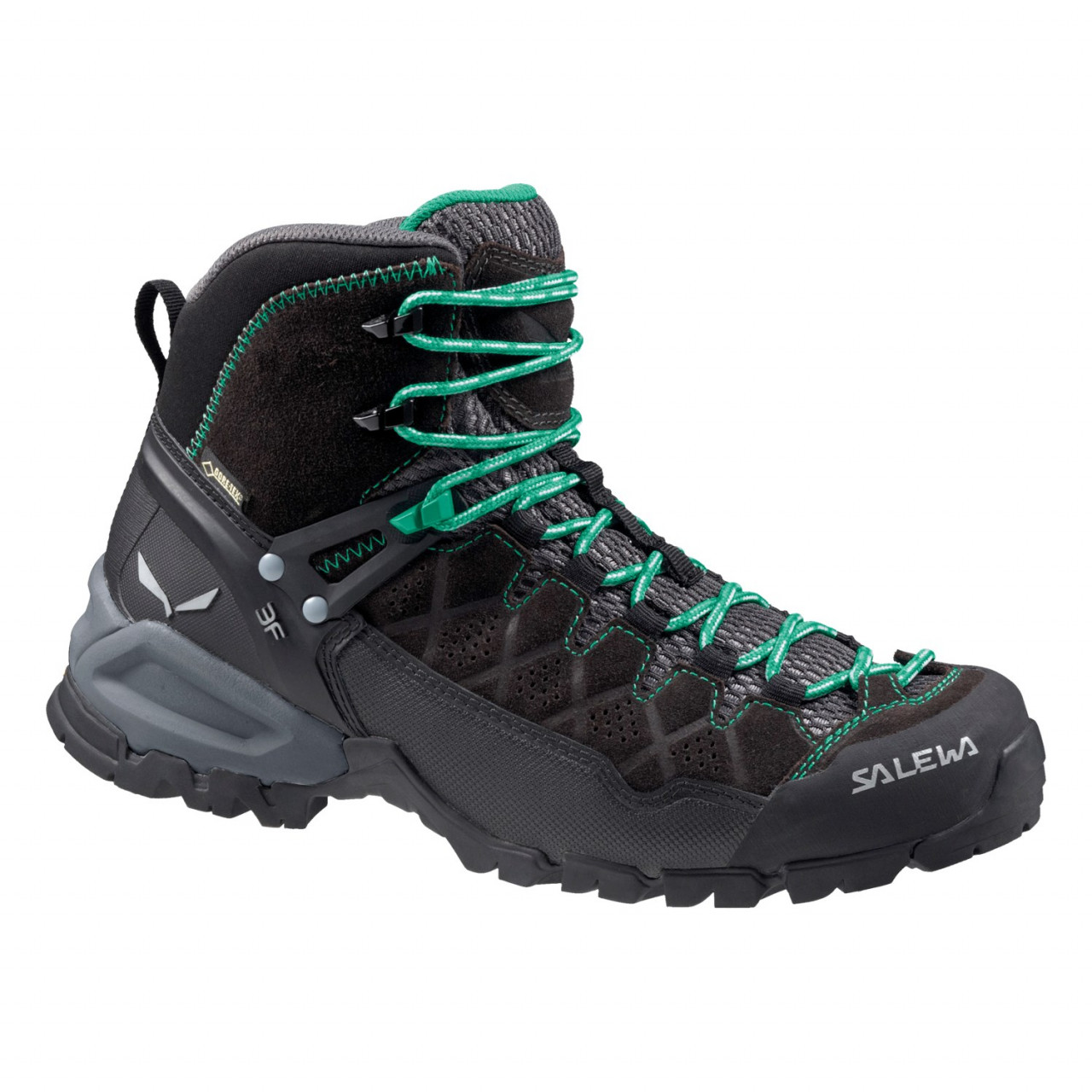 Salewa Alp Trainer Mid GORE-TEX® ορειβατικα παπουτσια γυναικεια μαυρα Greece HC7913054